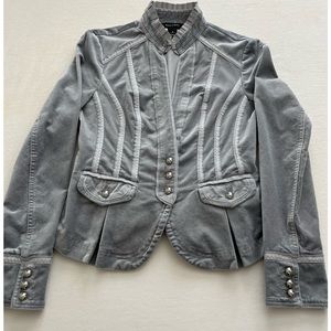 Grey velour jacket 😍 (see video)